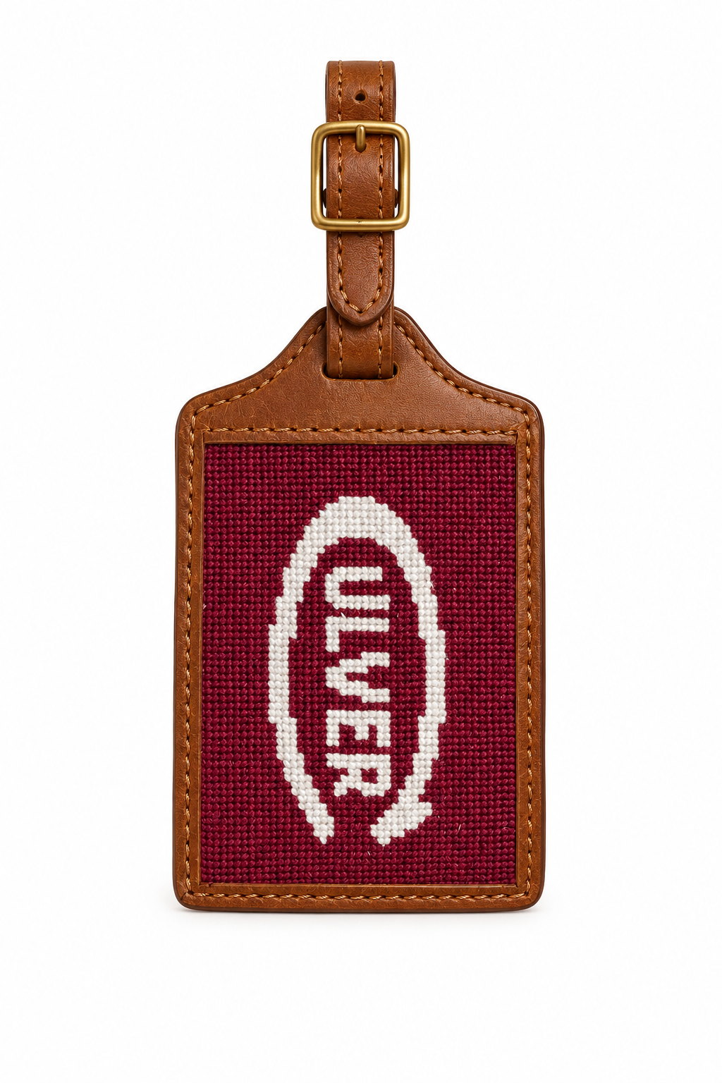 Smathers &amp; Branson Luggage Tag Maroon