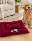 Dog Bed - Maroon
