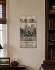 Vintage Football Plank Sign - 11" x 20"