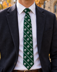 Eagle Culver-C Silk Woven Tie - Green
