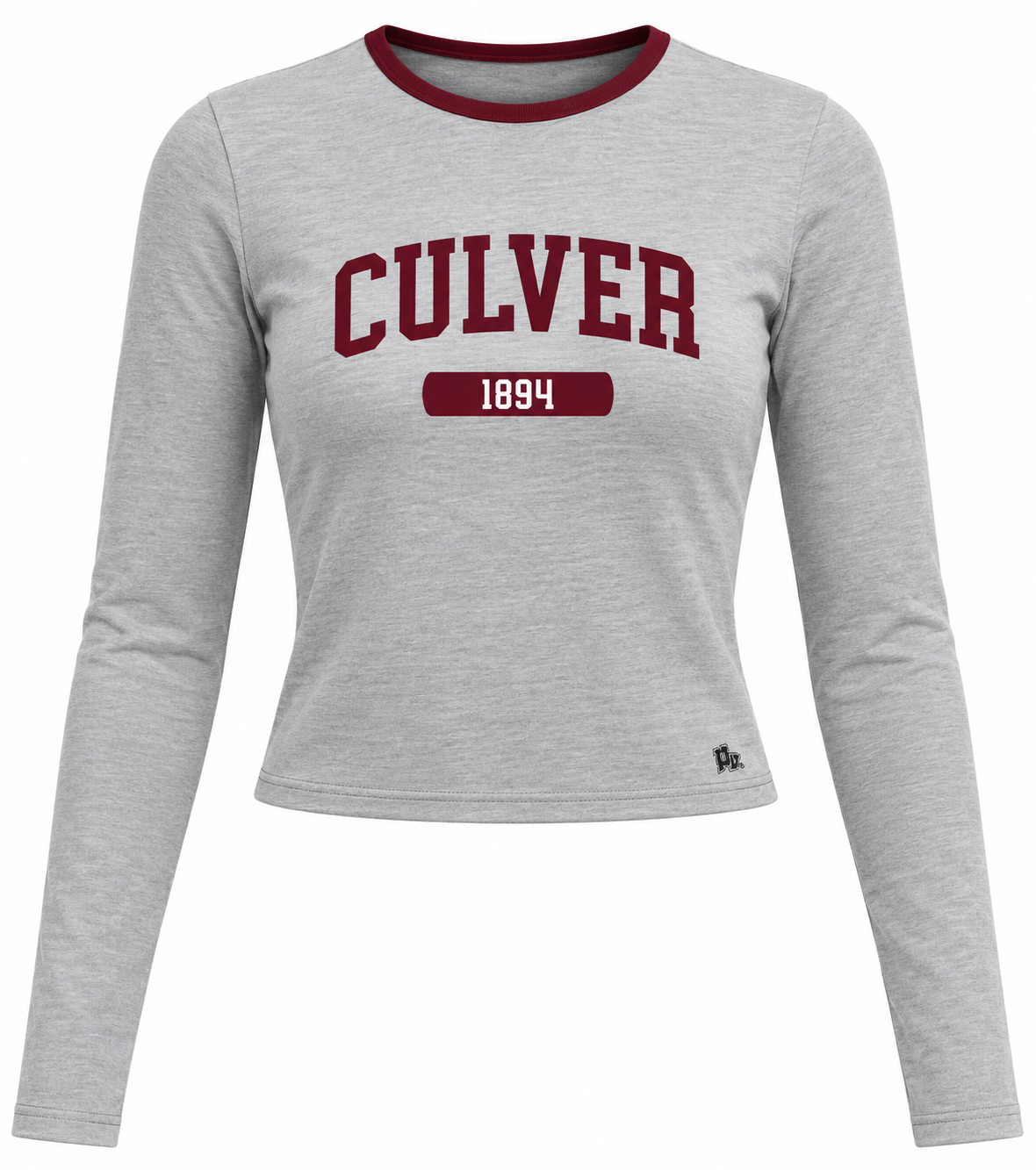 Long Sleeve Tee- Heather Grey