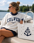 Bogg Bag - White - Culver C Anchor