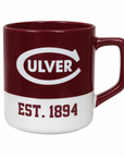Culver Campus Color Mug - Maroon/White  – 20 oz