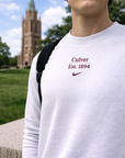 Nike Culver Club Fleece Crew - White