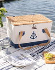 Sail Away Boardwalk Picnic Basket for 2