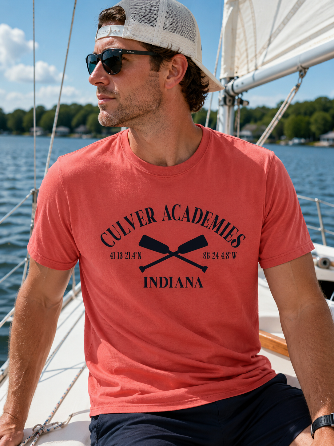 CSSC Coordinates Standard Short Sleeve Tee - Nantucket Red