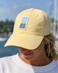 Fowler Postcard Relaxed Twill Hat- Lemon