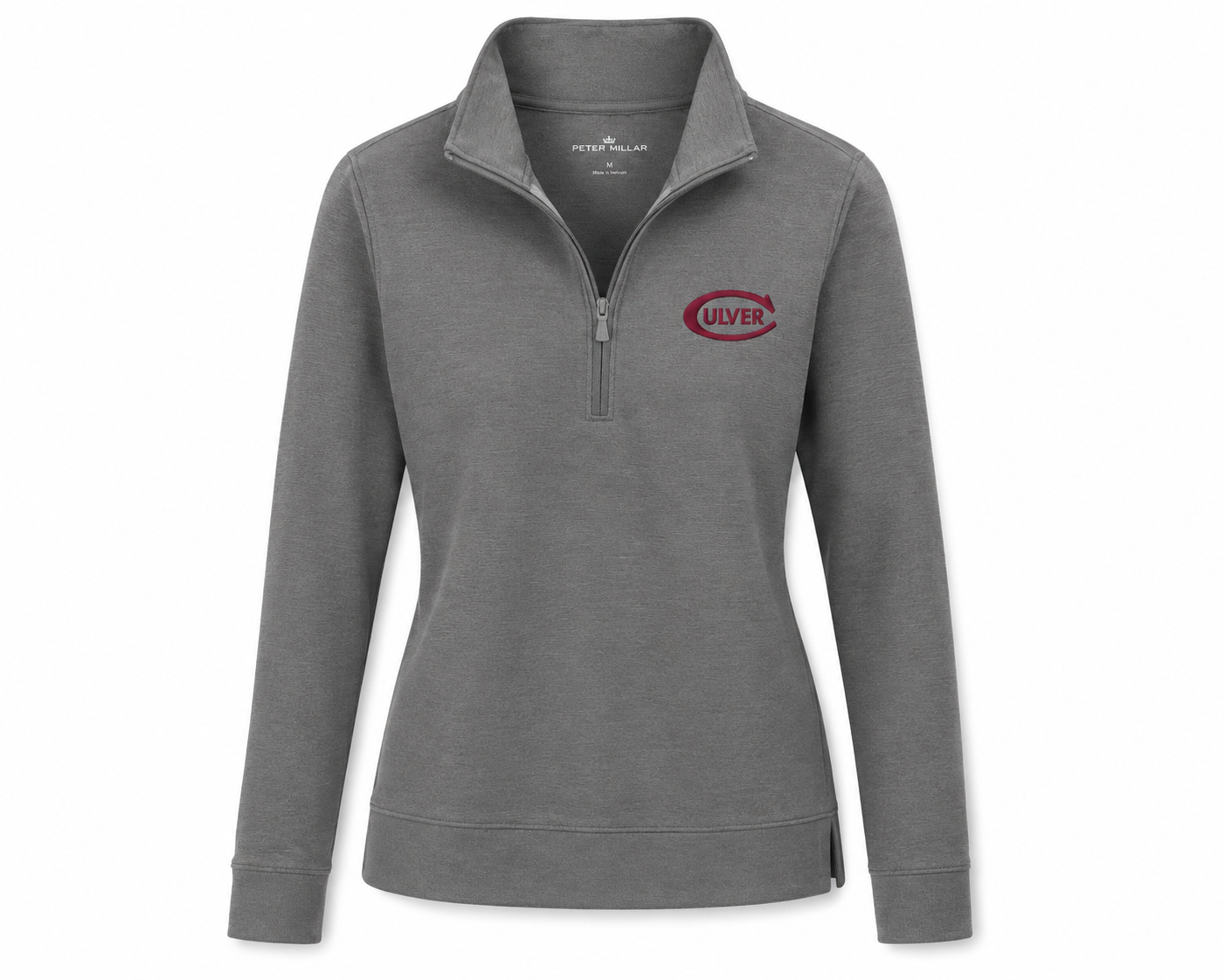 Peter Millar Women's Perth Collegiate 1/4 Zip - Iron
