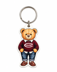Culver Varsity Bear Wood Keytag