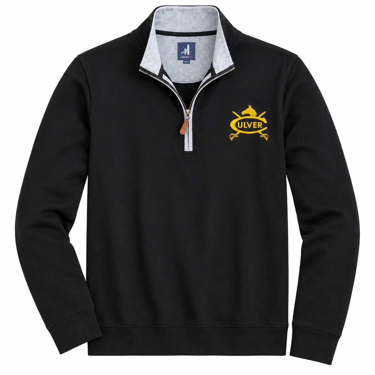 Johnnie O Men's Sully 1/4 Zip - Black