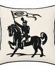 Black Horse Troop Pillow