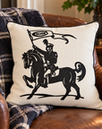 Black Horse Troop Pillow