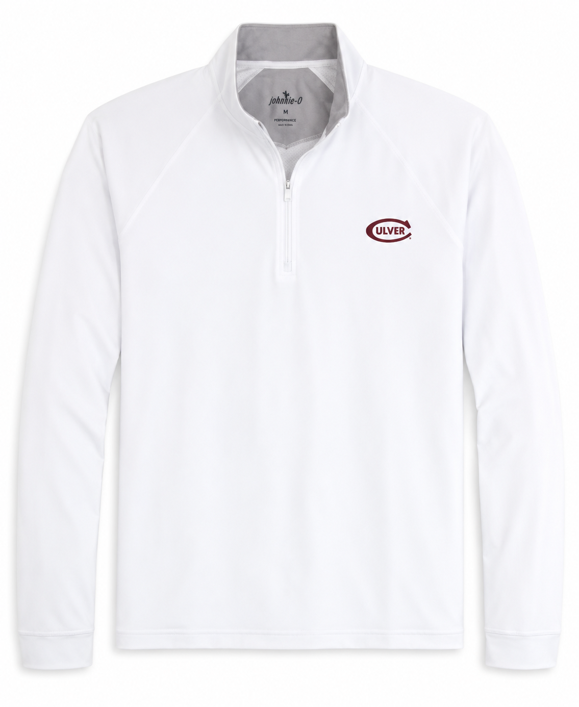 Pre-Order Johnnie O Men's Freeborne 1/4 Zip - White