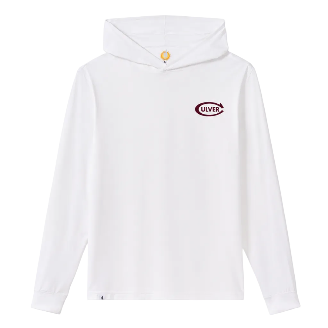 Johnnie-O Talon Prep-formance Long Sleeve Hoodie- White