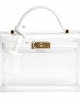 Monroe Top Handle Twist Lock Purse