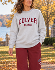 Offside Alumni Crewneck- Heather Grey