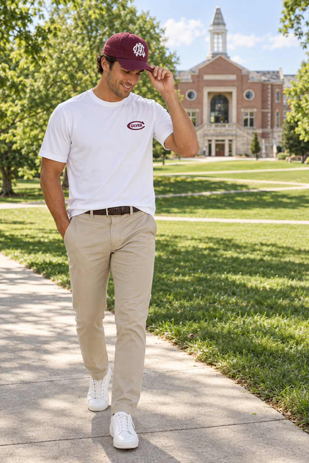 Peter Millar Men's Featherweight Performance Tee - White