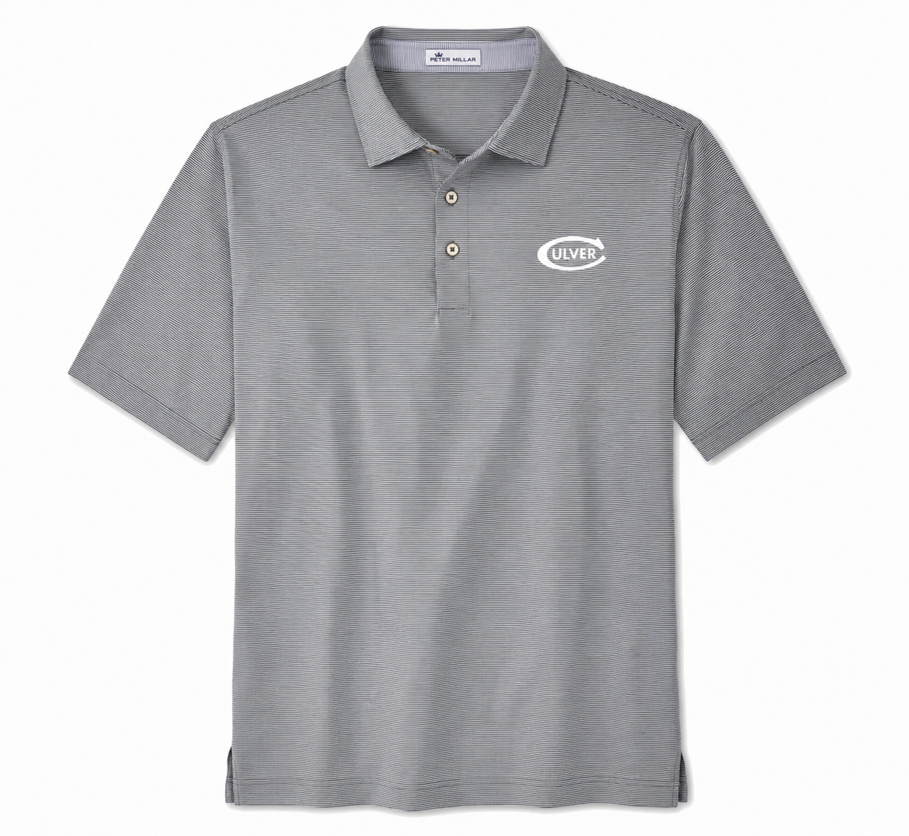 Peter Millar Men's Jubilee Striped Polo - Iron
