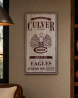 Home of the Culver Eagles Plank Sign