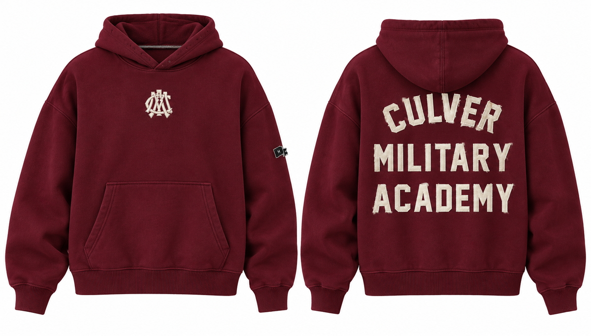 The CMA Standout Hood - Dark Maroon