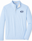 Peter Millar Men's Stealth Performance 1/4 Zip - Blue Frost