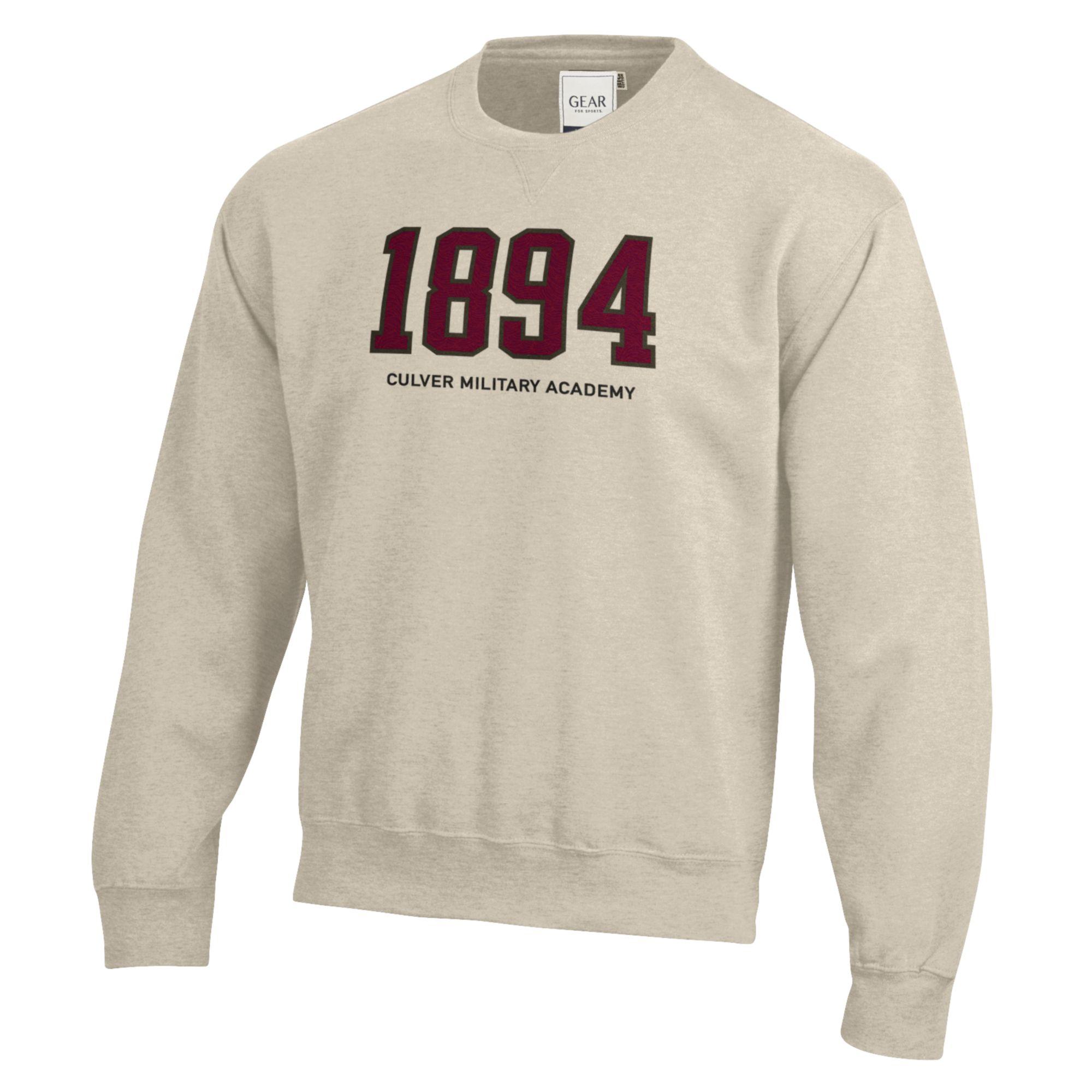 Big Cotton Crew- Oatmeal Heather