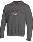 Champion Powerblend Dad Crew - Granite Heather