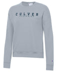 Champion Powerblend Culver Academies Women's Crew - Silver Spotlight
