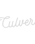 Champion Powerblend Embroidered Culver Crew - White