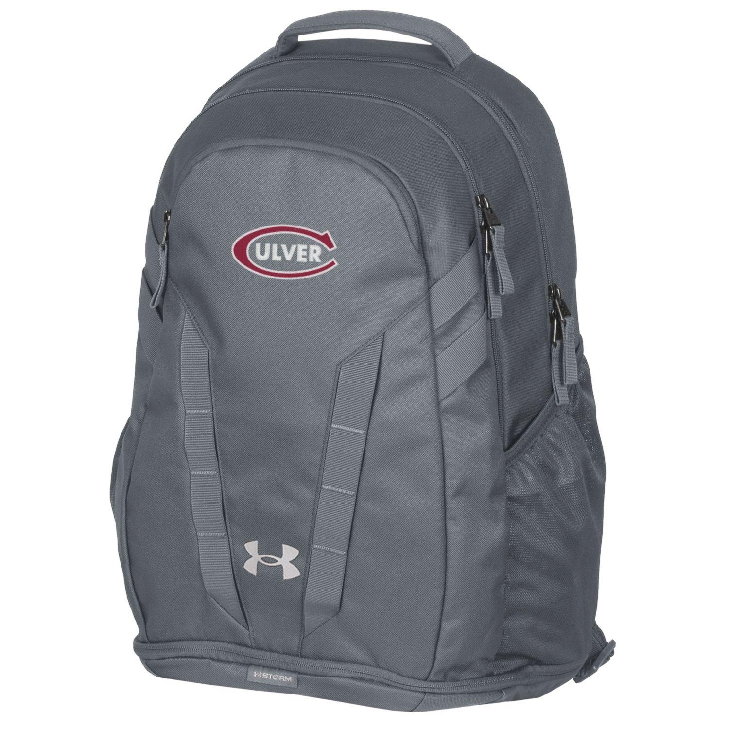 UA Hustle 5.0 Backpack - Pitch Grey