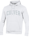 Culver Under Amour Fleece Hood - White