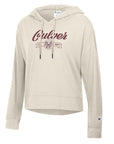 Champion Women's Sueded Touch Hood - Ivory Canvas