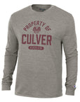 Champion Tri-Blend Long Sleeve Tee - Gunsmoke