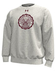 Under Armour Men's Icon Fleece Crew - Silver Heather