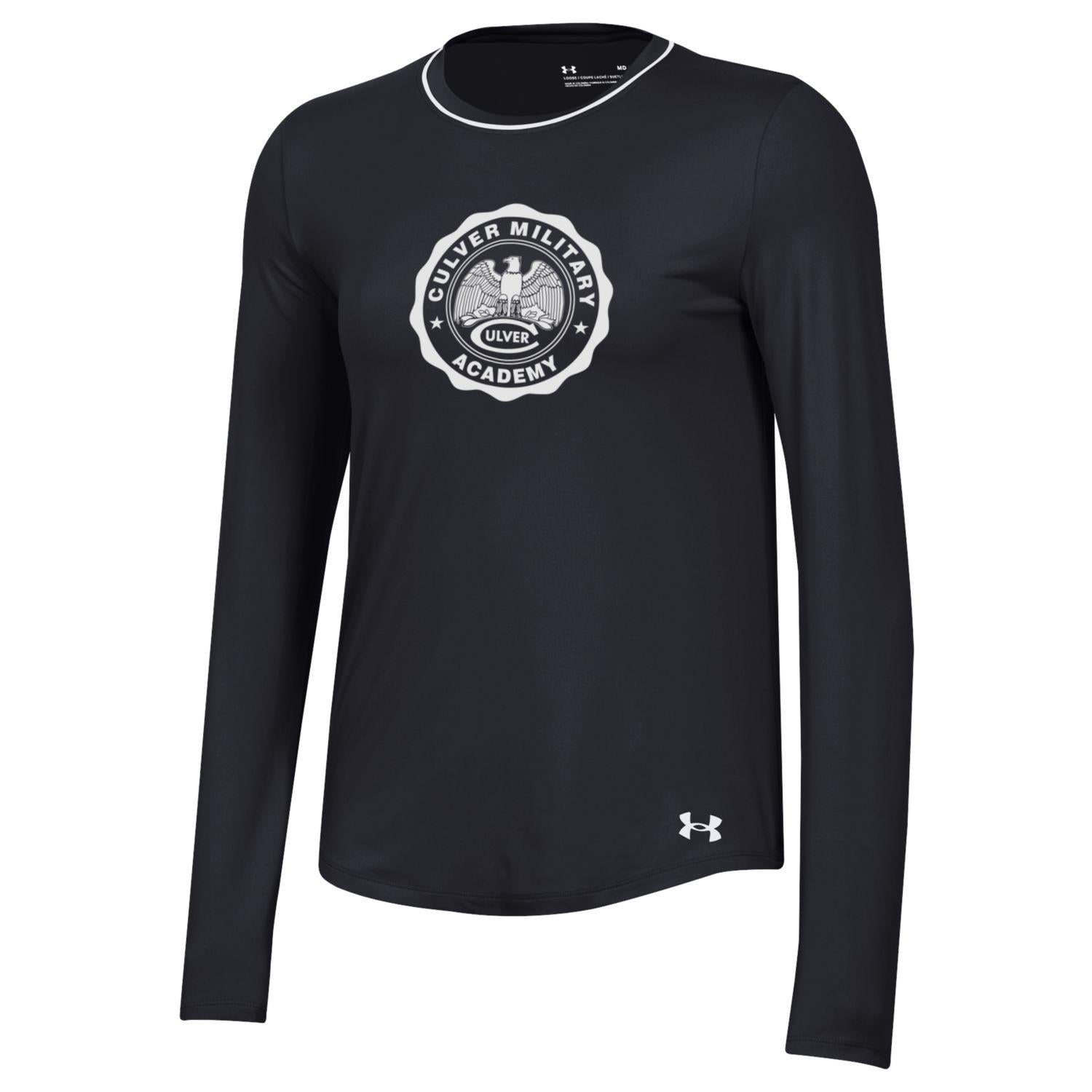 Under Armour Womens Knockout Long Sleeve Tee - Black