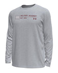 Under Armour Tech Stretch Long Sleeve Tee - Mod Gray Novelty