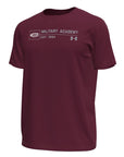 Under Armour Tech Stretch Short Sleeve Tee - Maroon