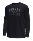 Under Armour Tech Stretch Long Sleeve Tee - Black