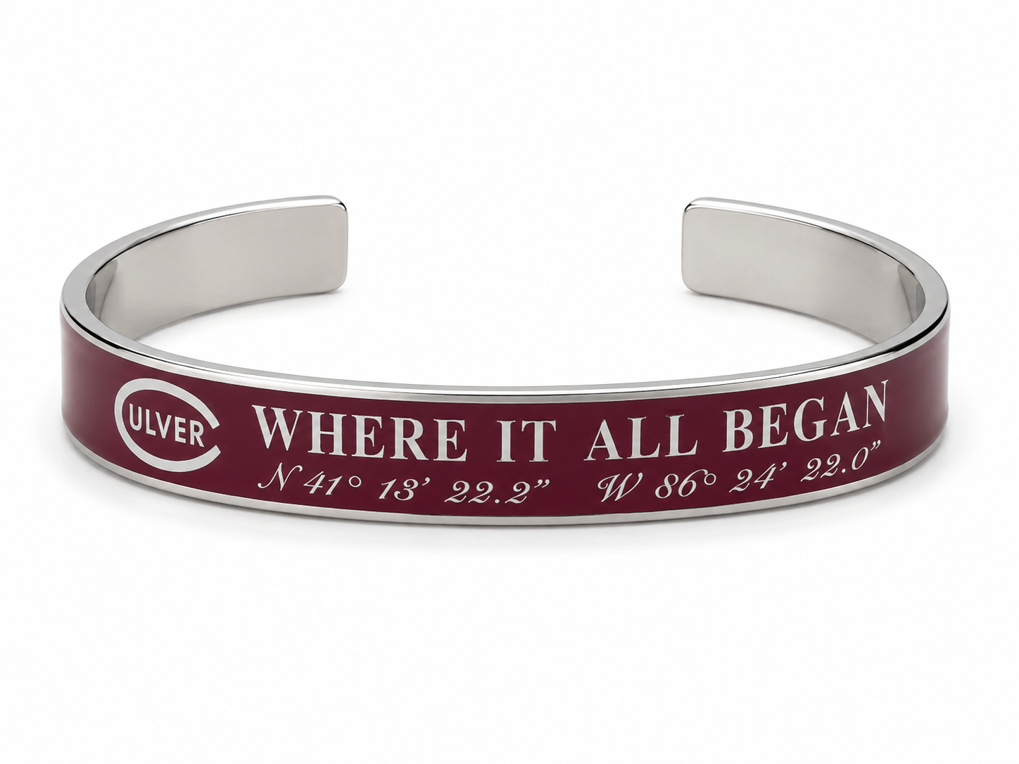 Where it All Began Art Deco Cuff Bracelet - Silver