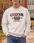 Heavyweight Crewneck with Applique - Bone