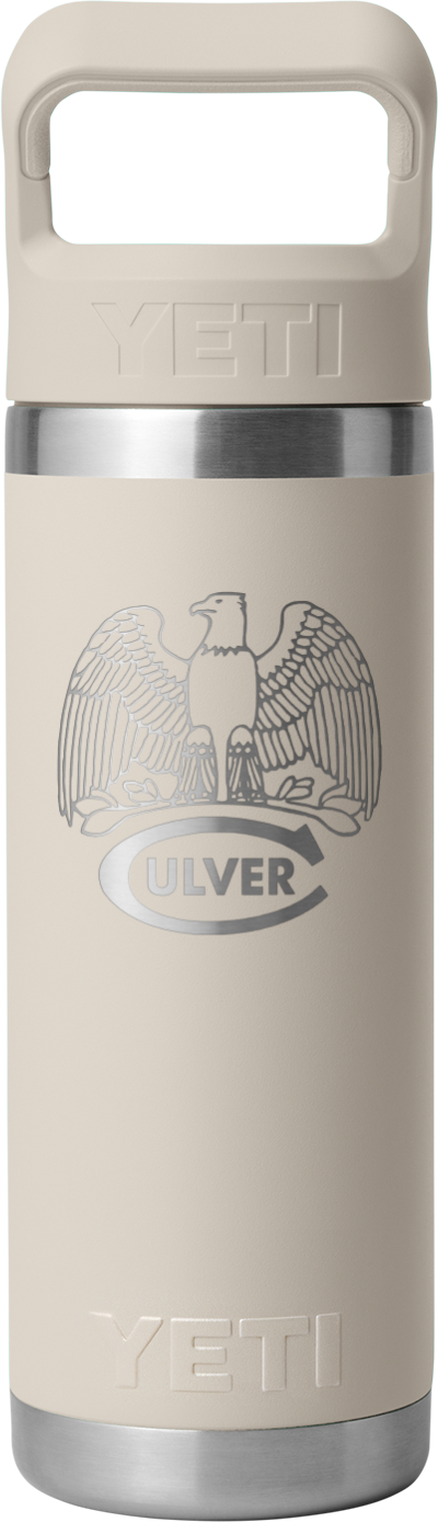 Rambler® 18oz Flip Straw Water Bottle - Taupe