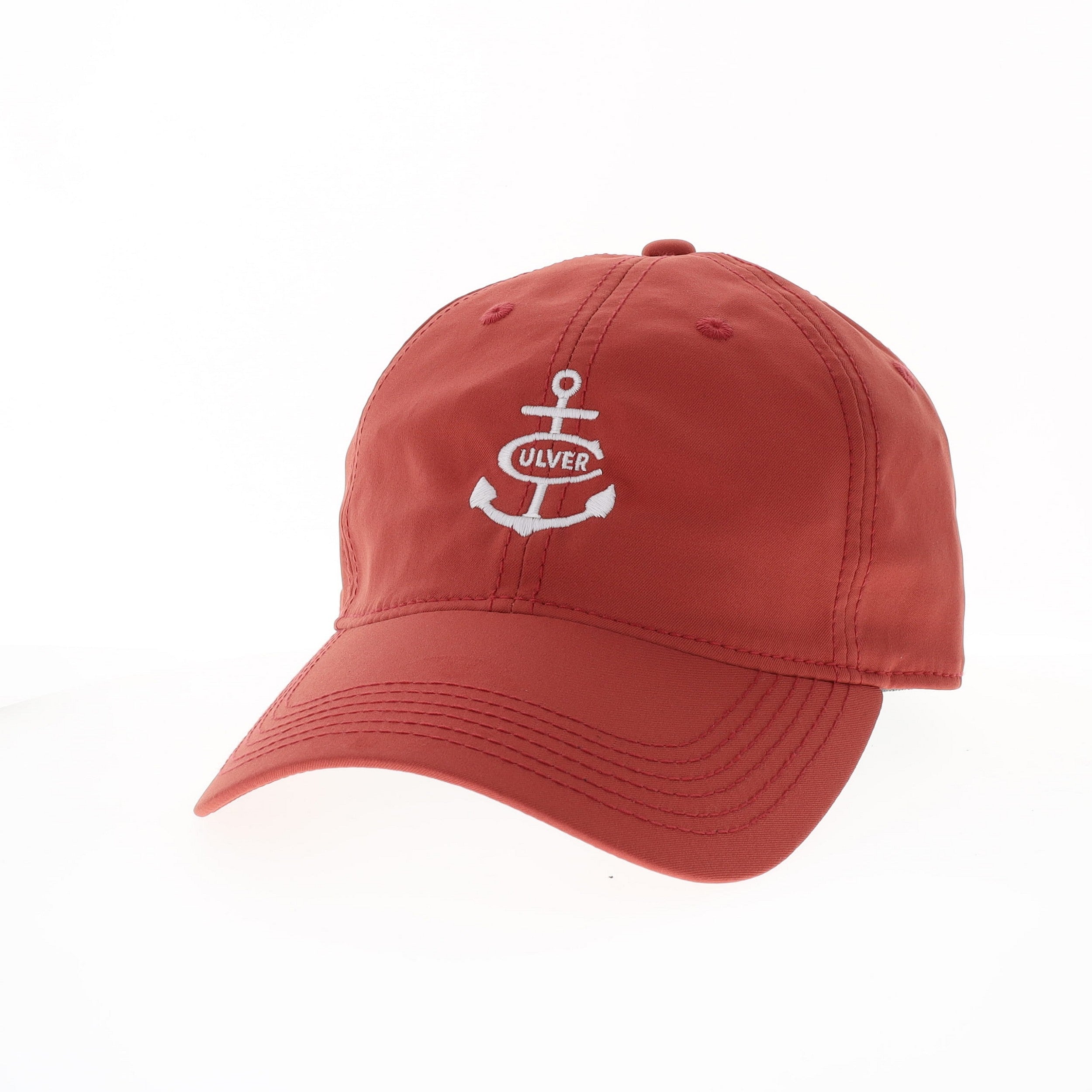 Culver Anchor C Logo Cool Fit Adjustable Hat - Nantucket Red