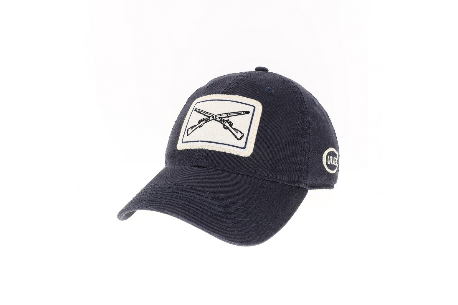 Infantry Patch Relaxed Twill Adjustable Hat - Navy