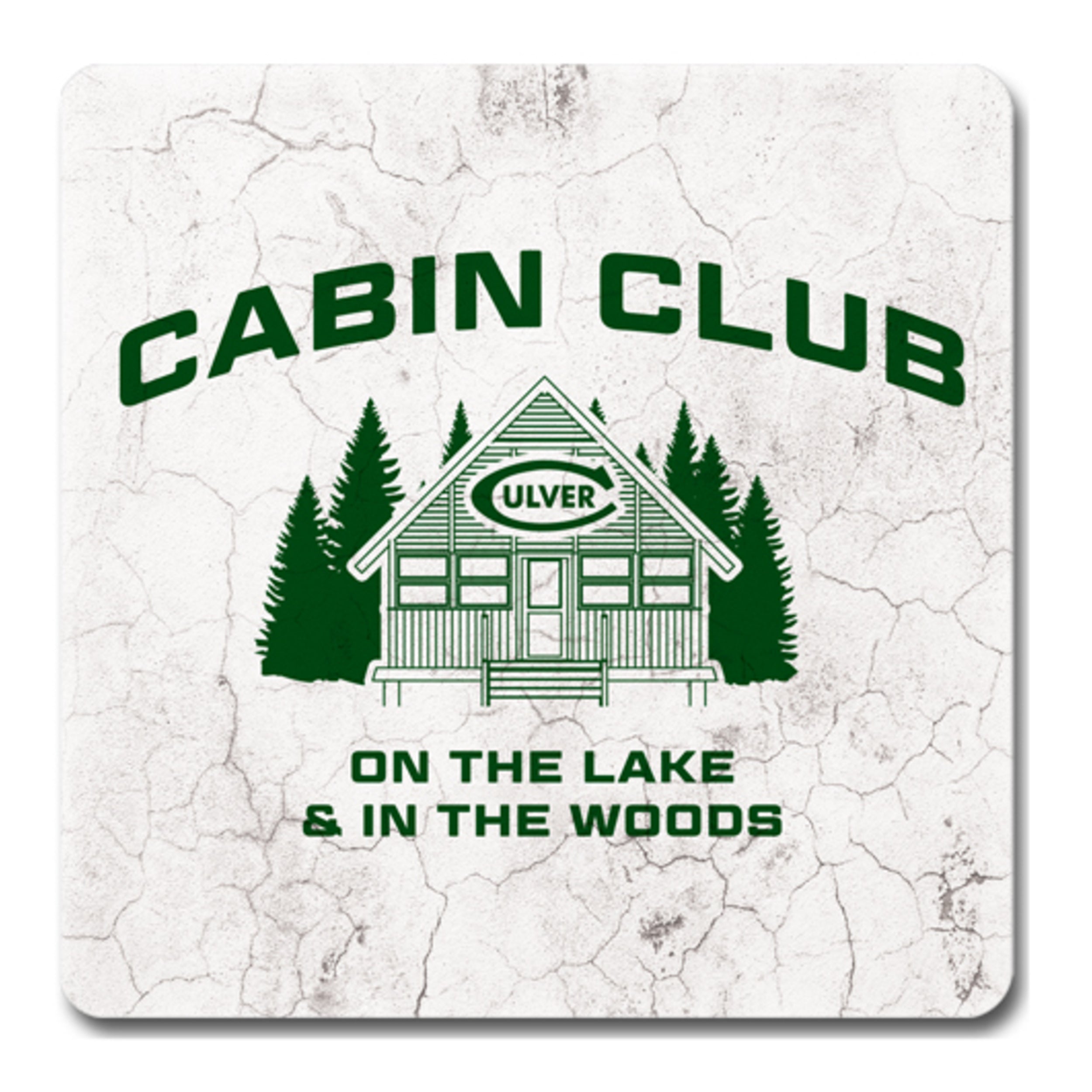 Cabin Club Thirsty Coaster