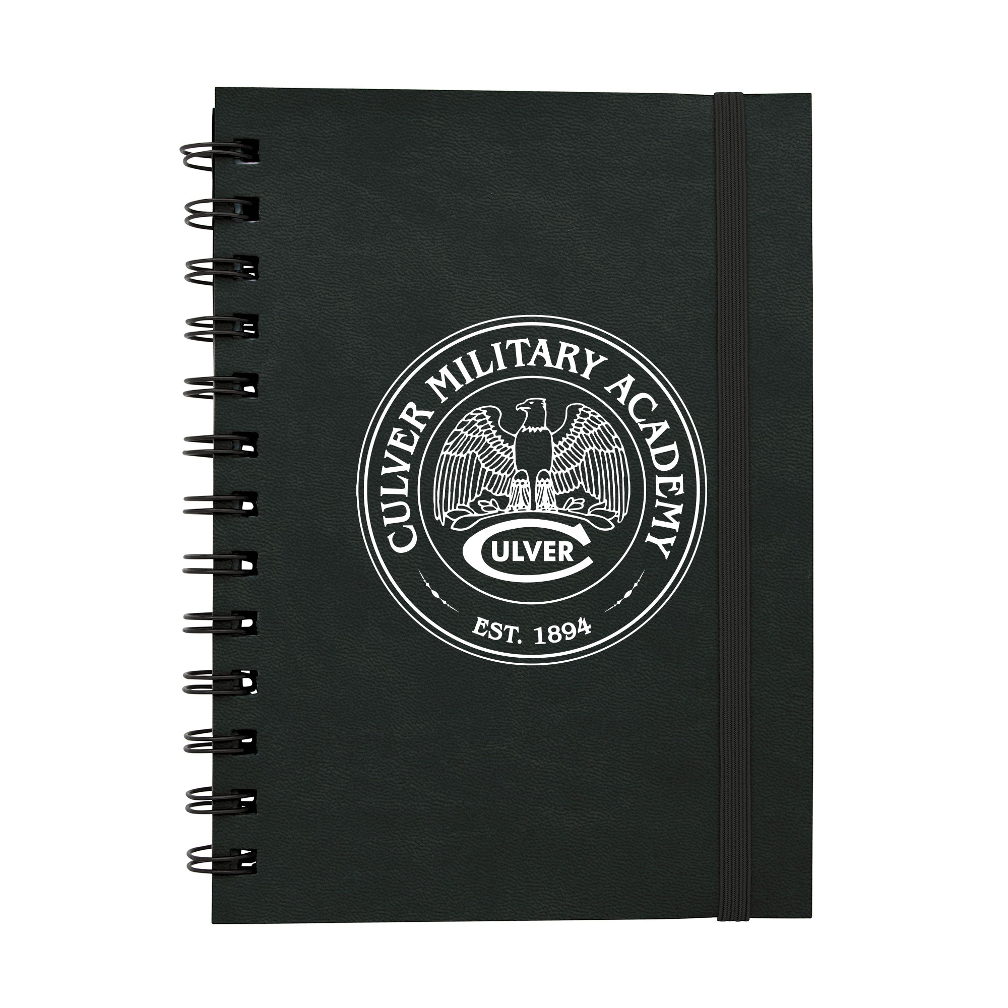 CMA Soft Cover Spiral Notebook - Black