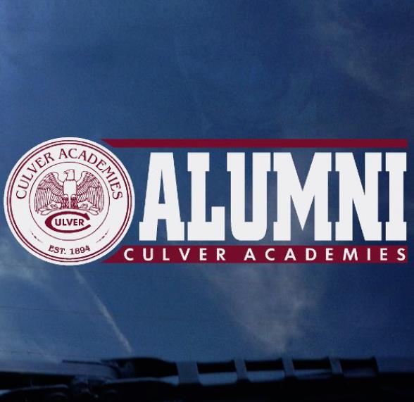 Culver Academies Alumni Decal