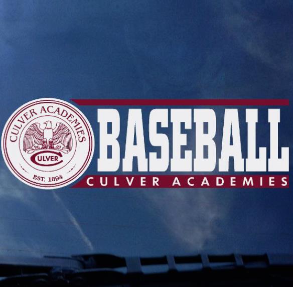Culver Academies Baseball Decal