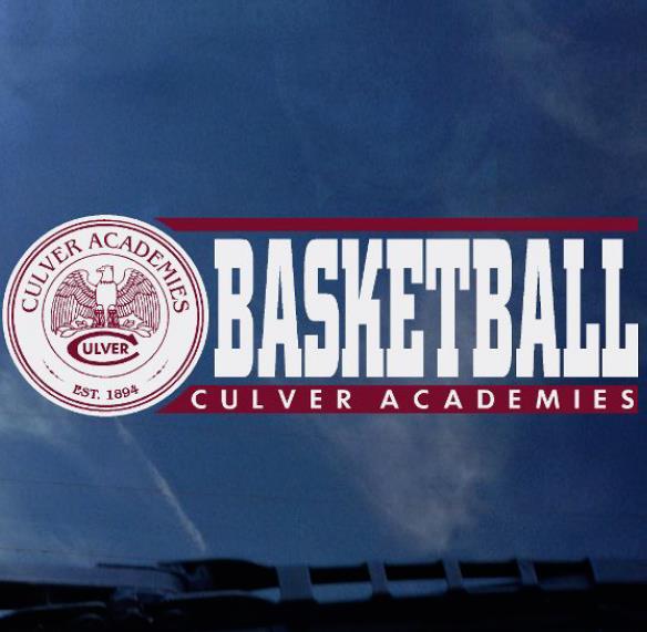 Culver Academies Basketball Decal