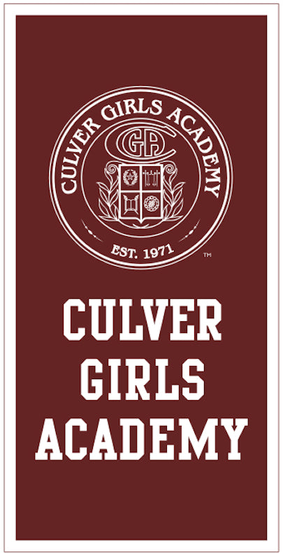 Culver Girls Academy Banner - 18&quot; x 36&quot;