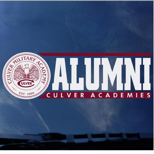 Culver Military Academy Alumni Decal